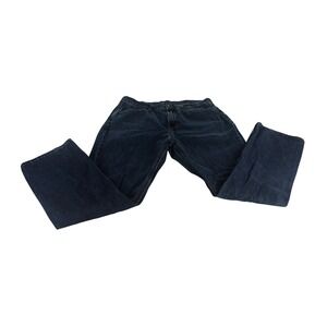 Old Navy Mens Dark Wash Denim Bootcut Jeans Size 38x32 Comfortable Fit Workwear